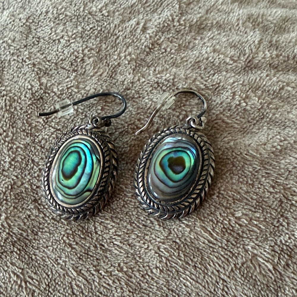 Abalone Earrings - Picture 1 of 1
